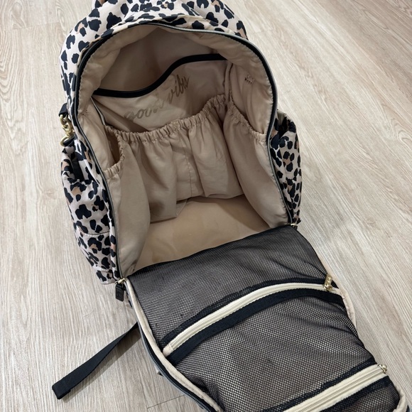 Itzy Ritzy Leopard Print Dream Backpack diaper bag main image 14